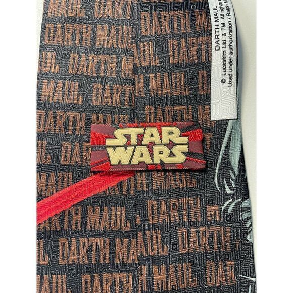 Star Wars Darth Maul Neck Tie - Picture 3 of 4
